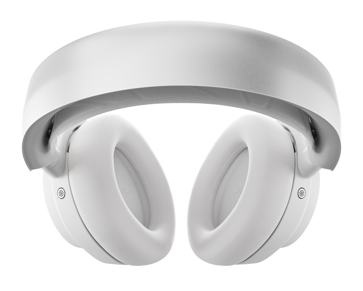 SteelSeries Arctis Nova Pro Wireless - Auricolare Gaming Bluetooth con Cavo e Senza Cavo, Argento e Bianco, ANC, USB-C