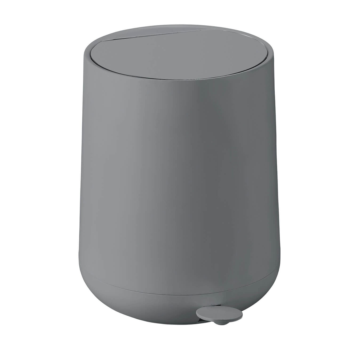 Zone Denmark Nova Pattumiera A Pedale 5 L Grigio con Coperchio Soft Motion