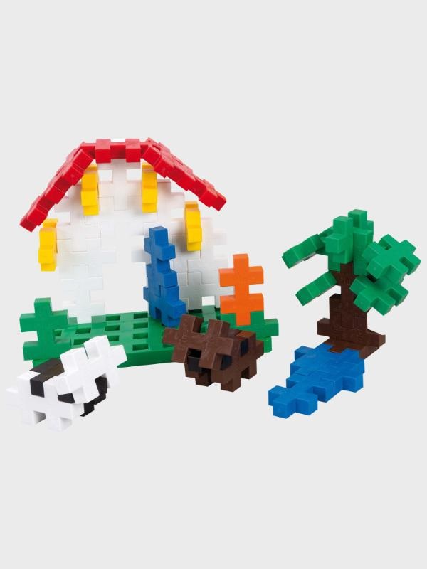 Plus-Plus Big Learn to Build - Gioco da costruzione con 60 pezzi per stimolare la creatività dei bambini