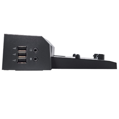 DELL EURO2 Advanced E-Port II Nero - Port Replicator con 130W AC Adapter, Compatibile con Dell Latitude
