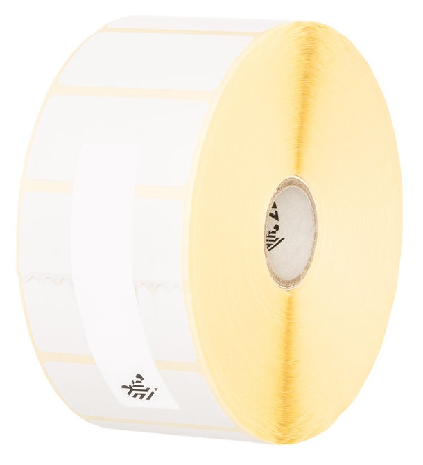 Zebra Z-Select 2000T Etichette Autoadesive Bianco 102 x 64mm - Trasferimento Termico, 4 Rotoli da 1100 Etichette
