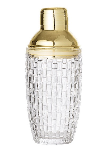 Bloomingville 32114522 shaker per cocktail 0,385 L Vetro, Acciaio inox