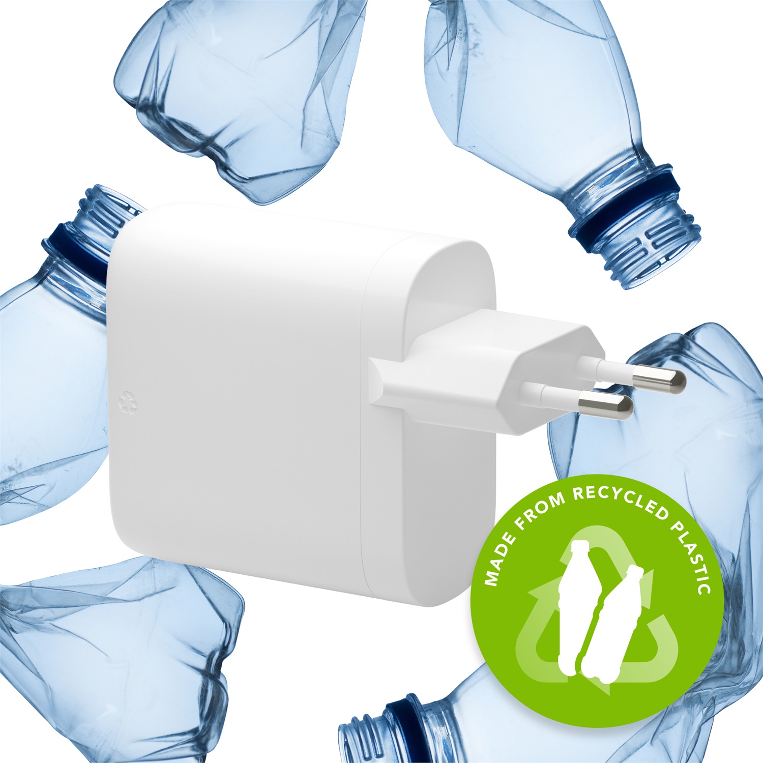 DBramante 1928 re-charge Caricabatteria da parete Universale Bianco AC Interno con USB-C 65W e USB-A 18W