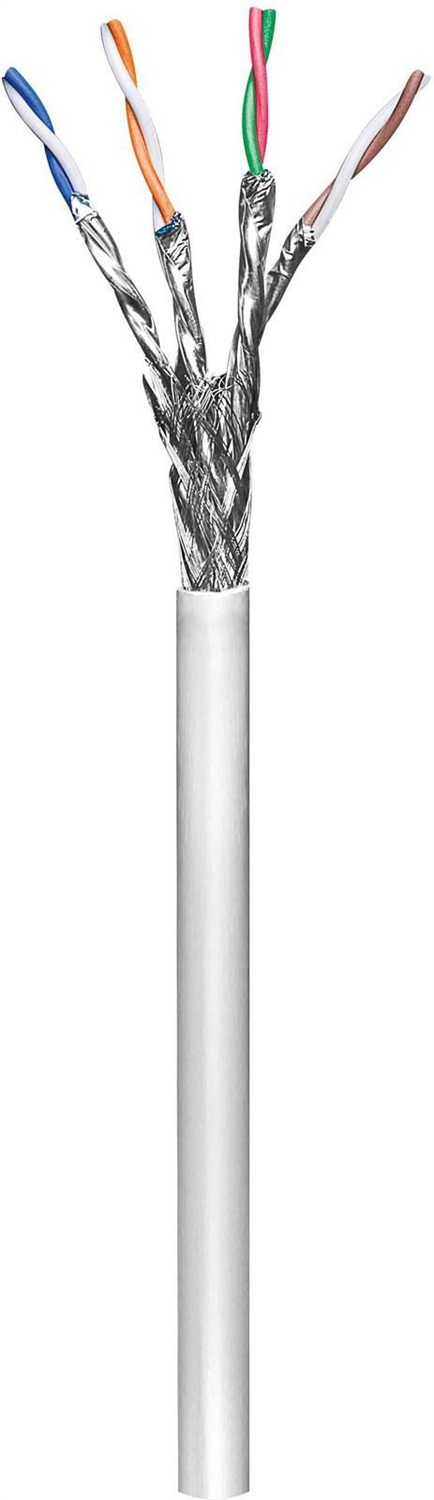 MicroConnect KAB029-305 Cavo di Rete Grigio 305 m Cat6 S/FTP Solid AWG 23/1 PVC LSZH