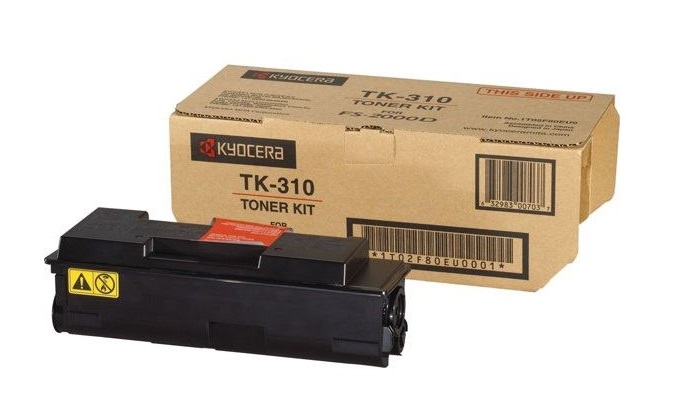 Kyocera TK-310 Cartuccia Toner Originale Nero per FS-2000D e FS-3900DN