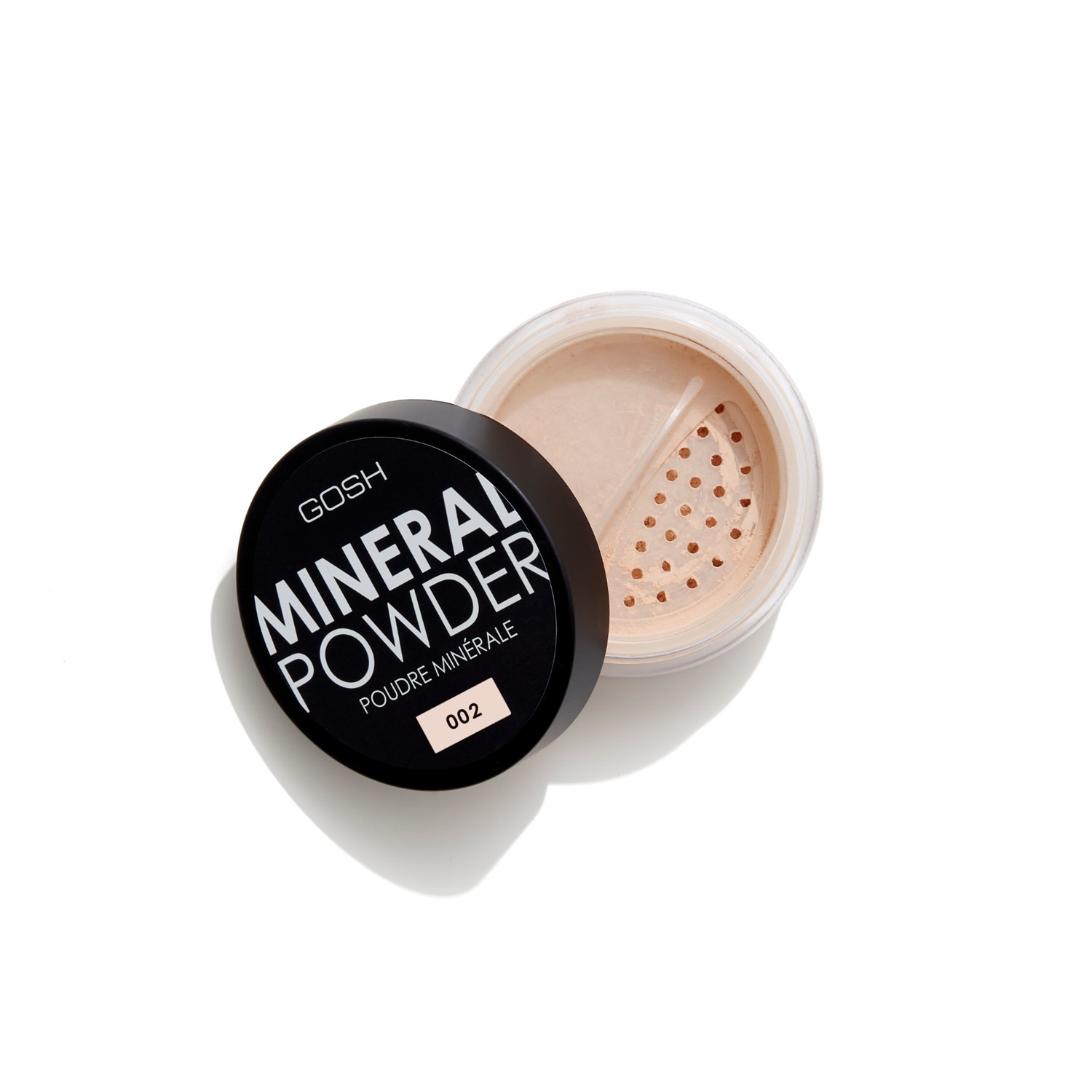 Gosh Mineral Powder 002 Ivory - Cipria 8 g per una Finitura Impeccabile e Duratura
