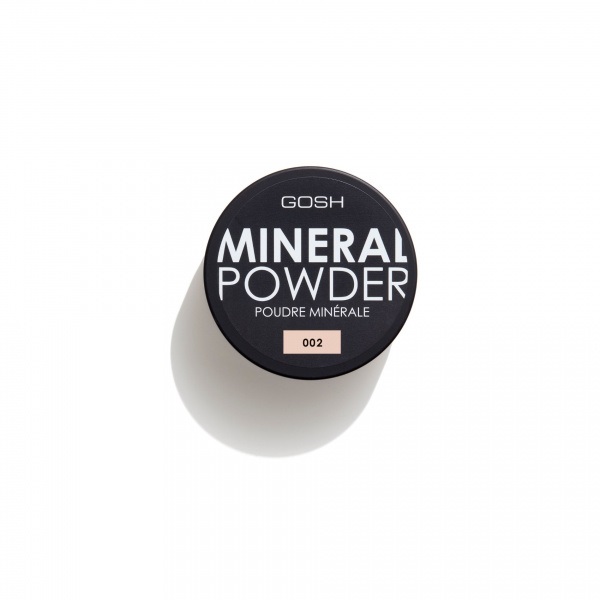 Gosh Mineral Powder 002 Ivory - Cipria 8 g per una Finitura Impeccabile e Duratura
