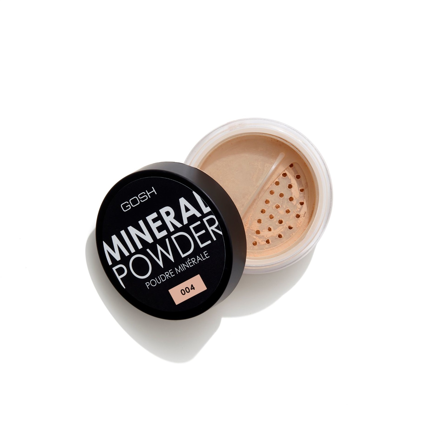 Gosh Mineral Powder 004 Natural - Cipria 8 g per una Finitura Impeccabile e Duratura
