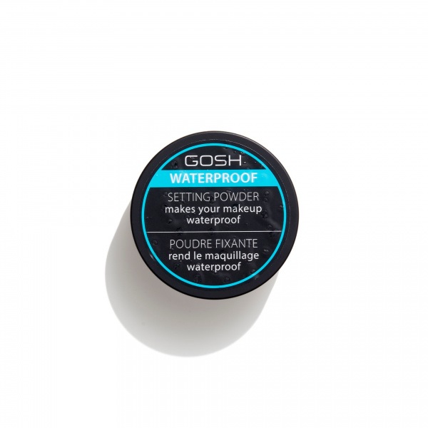 GOSH Waterproof Setting Powder 01 Transparent - Cipria Fissante Impermeabile 7 g per una Finitura Impeccabile