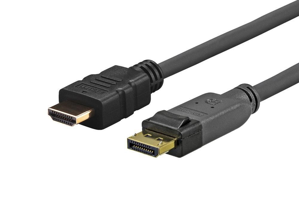 Vivolink PRODPHDMI15 Cavo e Adattatore Video 15 m DisplayPort a HDMI Nero