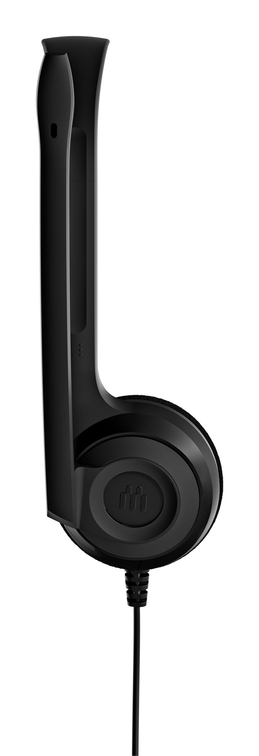 EPOS Sennheiser PC 5 CHAT Auricolare Cablato A Padiglione per Ufficio - Nero, 42-17000 Hz, 77 g