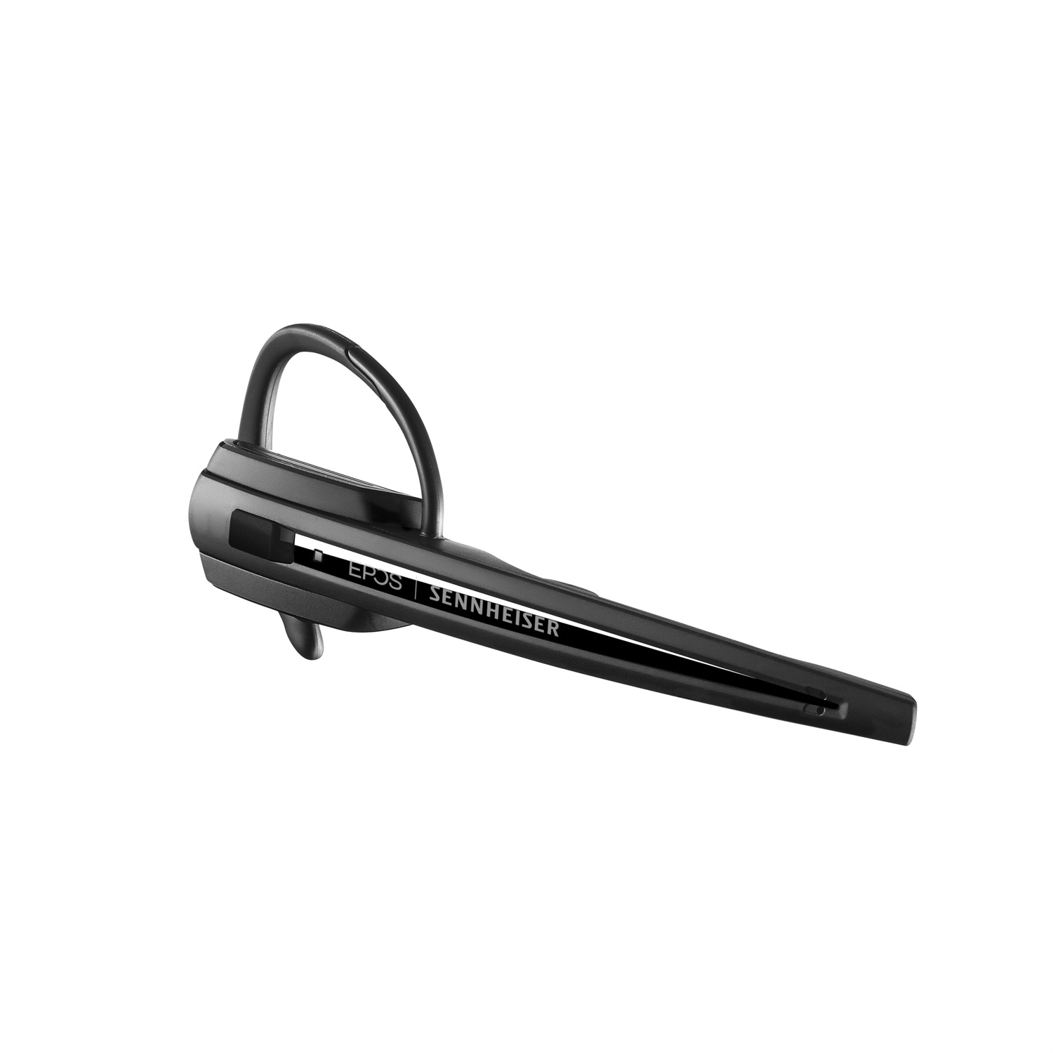 EPOS | SENNHEISER IMPACT D 10 HS Auricolare Wireless A Clip e A Padiglione per Ufficio, Nero e Argento