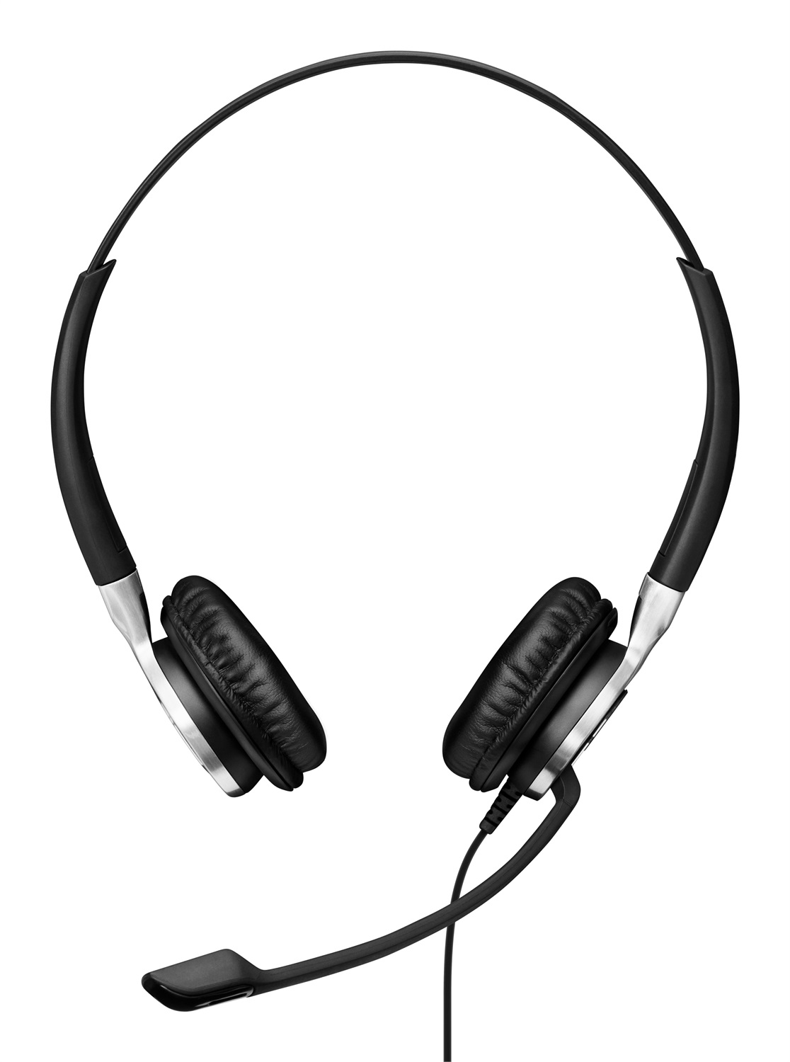 EPOS SENNHEISER IMPACT SC 665 USB Auricolare Cablato A Padiglione per Musica e Chiamate, Nero e Argento