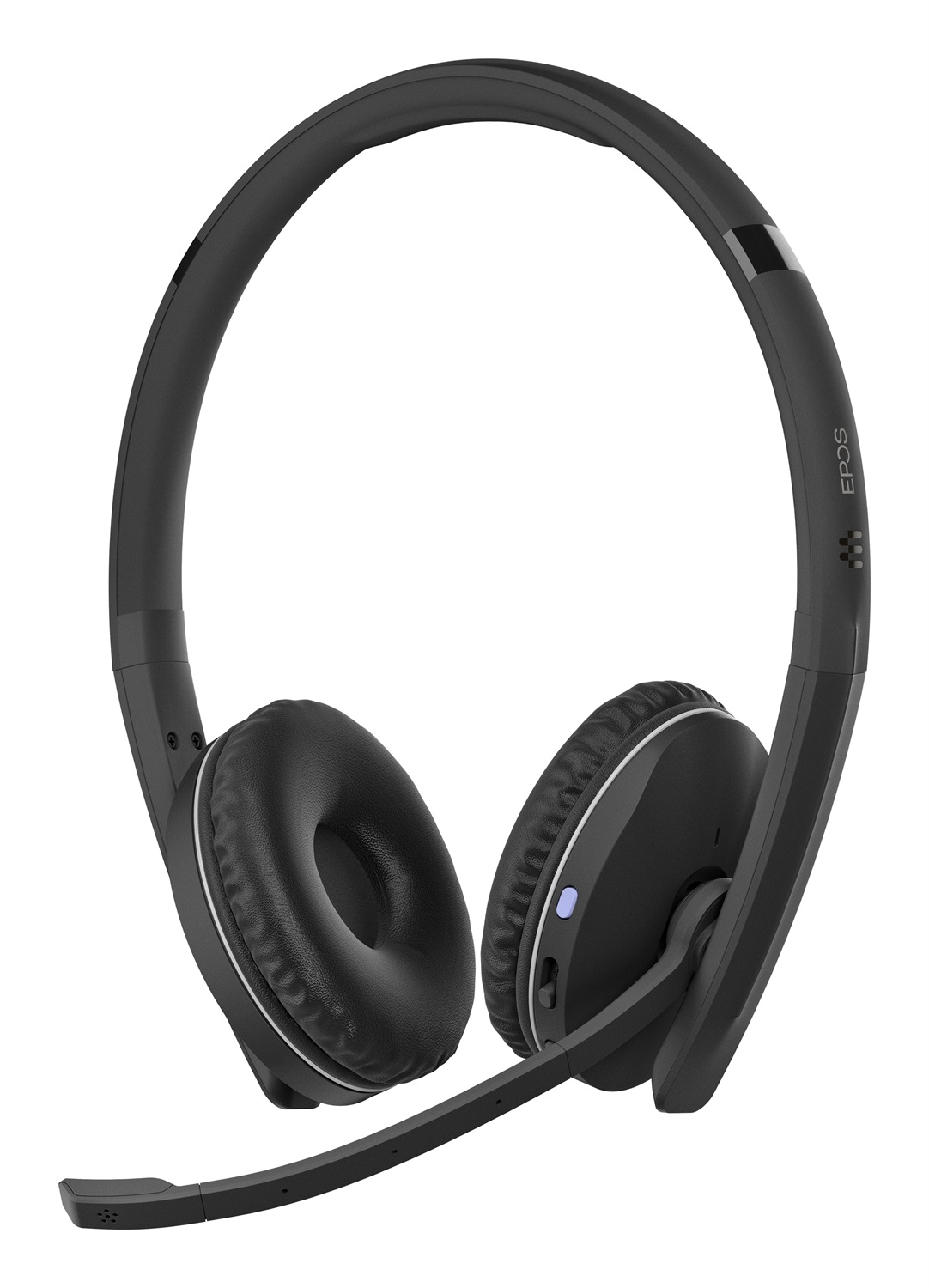 EPOS | SENNHEISER ADAPT 260 Auricolare Wireless Bluetooth A Padiglione per Ufficio con Microfono, USB-Dongle, Nero, Frequenza 20-20000 Hz, Peso 121 g