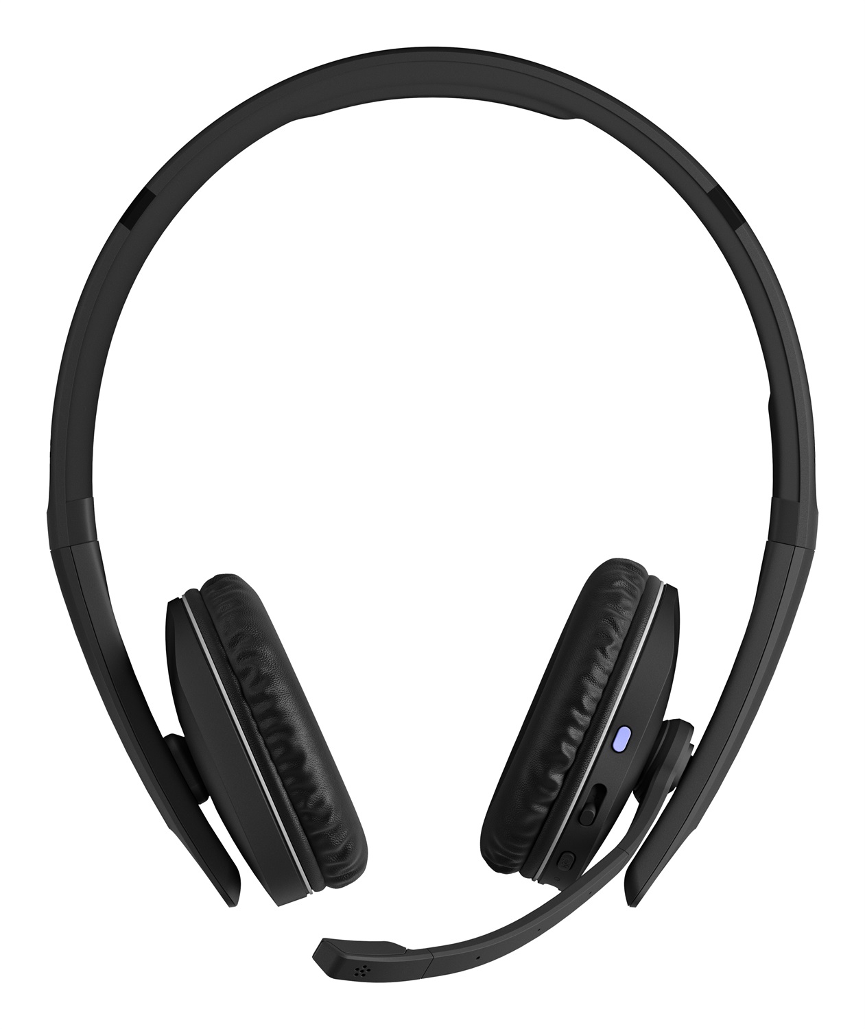 EPOS | SENNHEISER ADAPT 260 Auricolare Wireless Bluetooth A Padiglione per Ufficio con Microfono, USB-Dongle, Nero, Frequenza 20-20000 Hz, Peso 121 g
