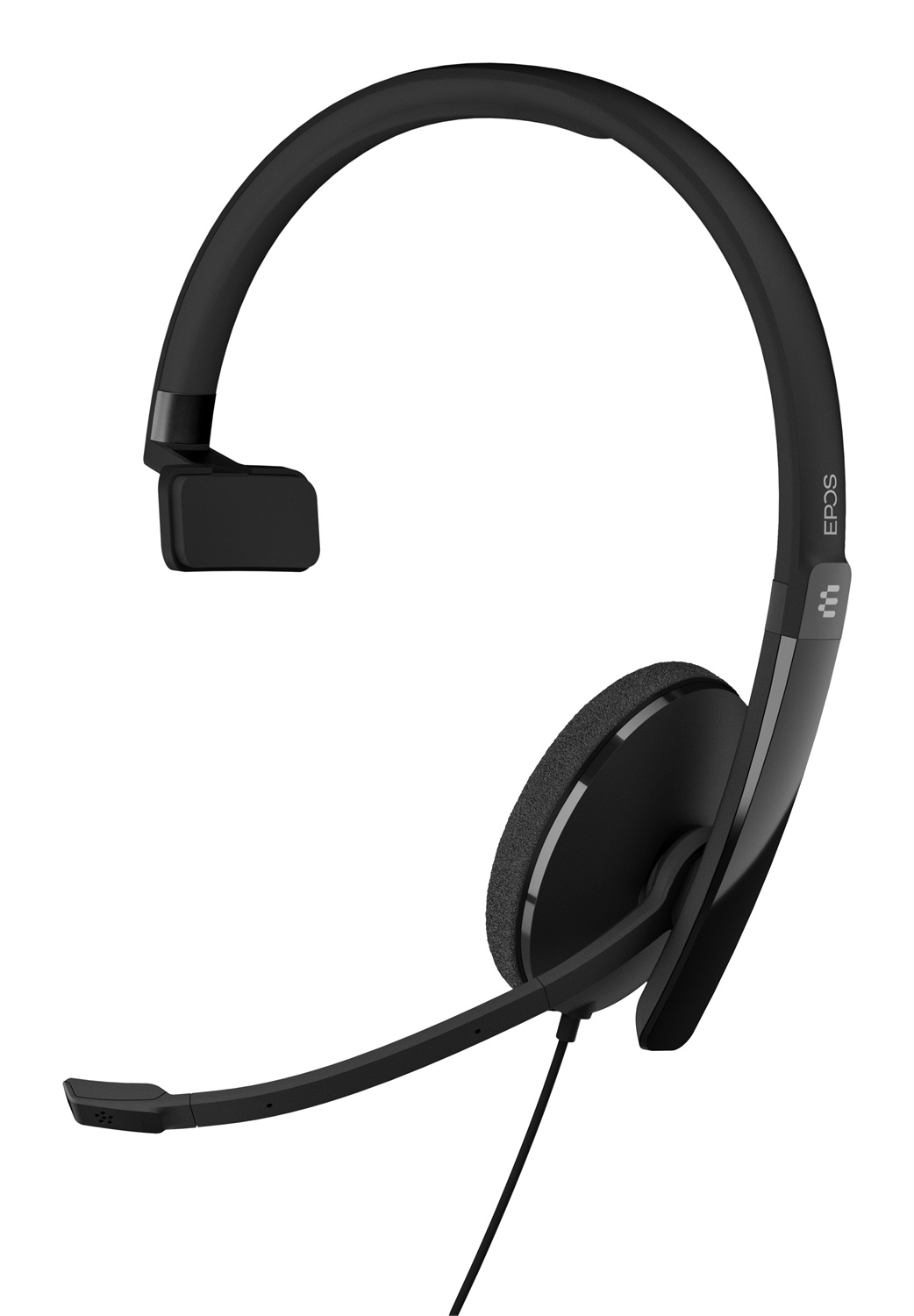 EPOS ADAPT 130T USB II - Auricolare Cablato a Padiglione per Ufficio, Connettività USB Tipo A, Nero