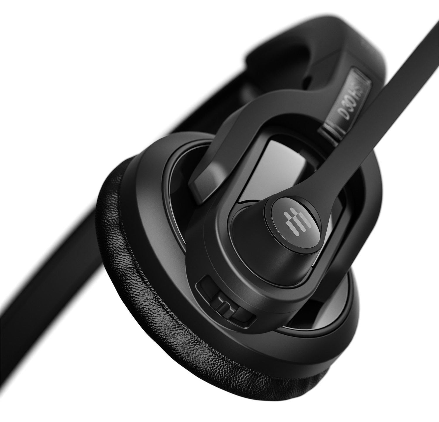 EPOS | SENNHEISER IMPACT D 30 Phone - US Auricolare Wireless A Padiglione per Ufficio con Cancellazione del Rumore, Nero