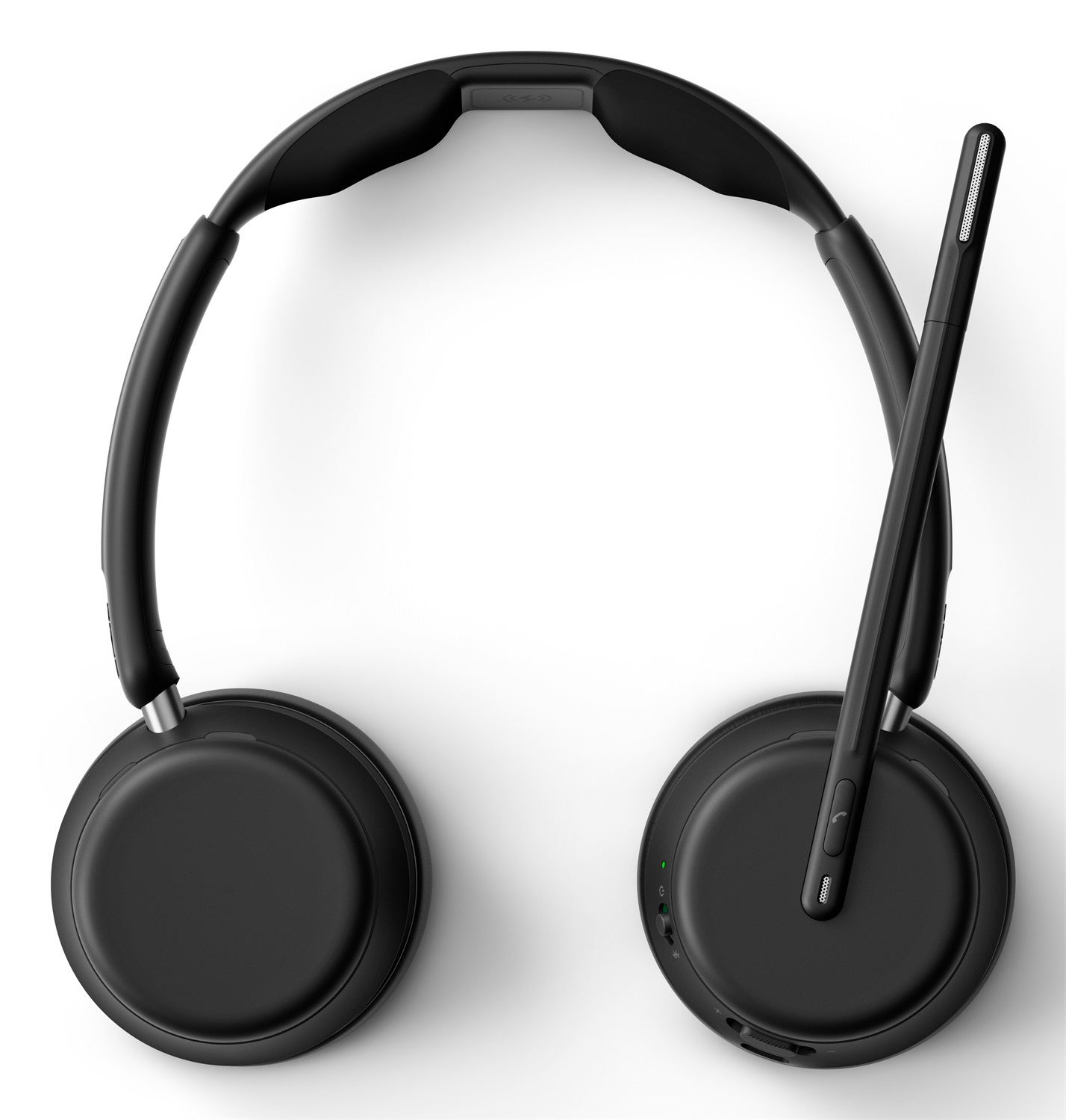 EPOS IMPACT 1060 Auricolare Wireless Doppio A Padiglione per Ufficio con Microfono, Noise Cancelling, Bluetooth, Super Wideband Audio, Vestibilità Comoda, Ottimo per Chiamate Chiare
