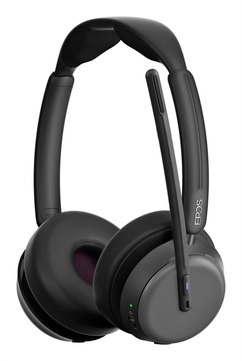 EPOS IMPACT 1060T ANC Auricolare Wireless A Padiglione Bluetooth con Active Noise Cancellation e Certificazione MS Teams - Nero