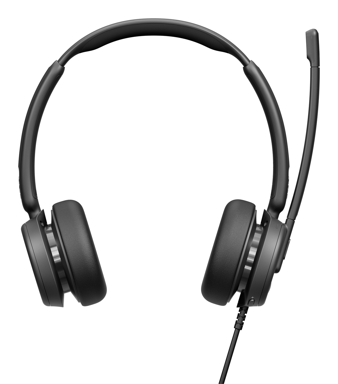 EPOS IMPACT 460T Cuffie Binaurali On-Ear con Cavo USB-C e USB-A, Doppio Microfono Noise-Cancelling, Certificato Microsoft Teams, Plug-and-Play, Ottimali per Ufficio e Lavoro da Casa