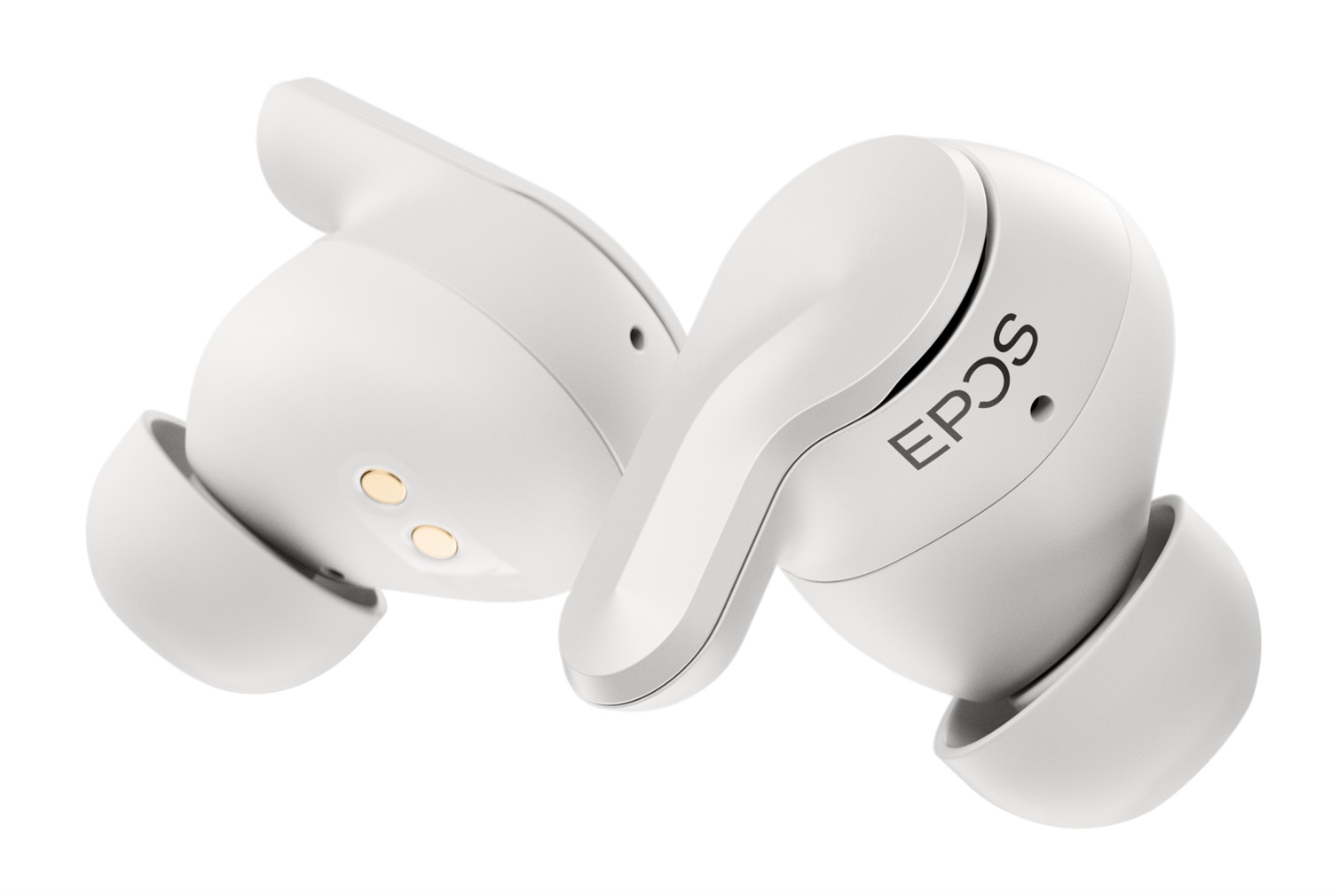 EPOS ADAPT E1 Auricolari True Wireless Stereo (TWS) Bluetooth Bianco con ANC Ibrido, 50H Batteria, Ricarica Wireless e Certificati Microsoft Teams