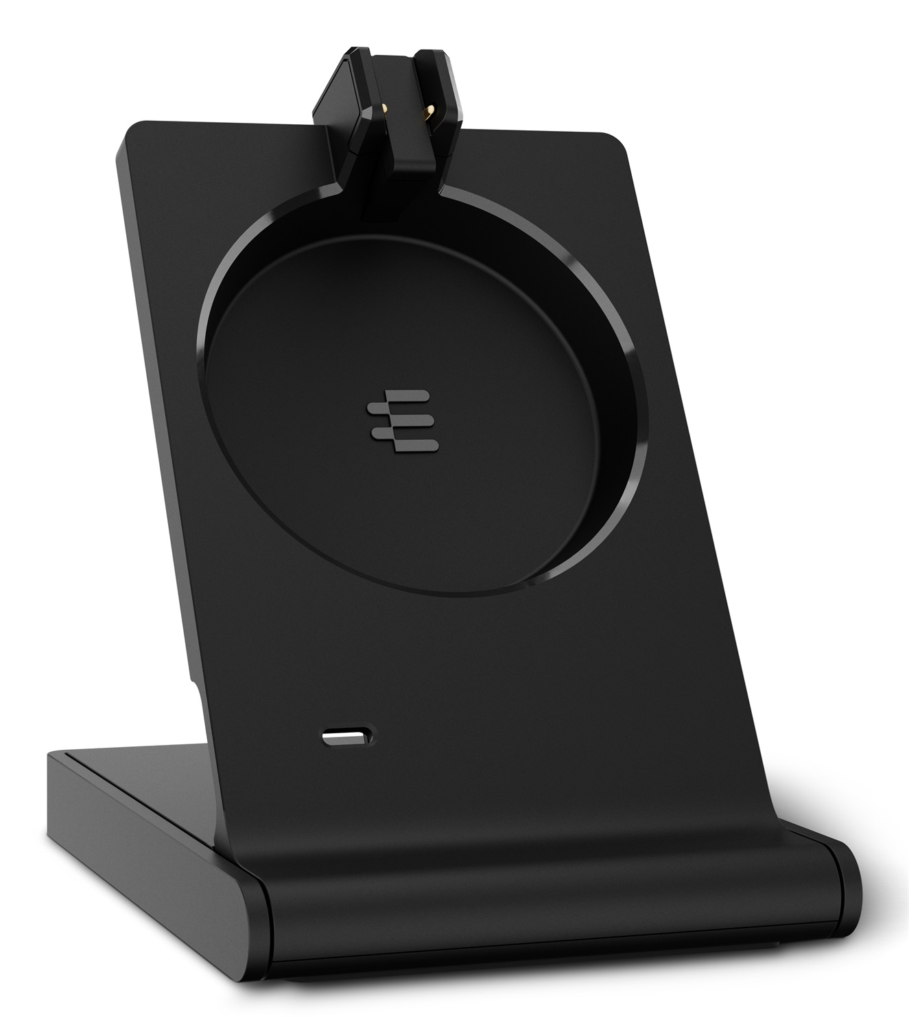 EPOS IMPACT 5000 Go - Cuffie Wireless DECT con Microfono, Cancellazione Rumore, Certificato Microsoft Teams, Portata 135m, Base Pieghevole