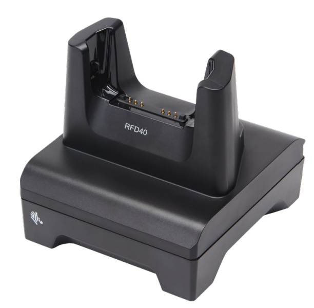 Zebra CRD1S0T-RFD49-UNIV-CHG-1R Caricabatterie per dispositivi mobili Lettore RFID Nero AC Interno