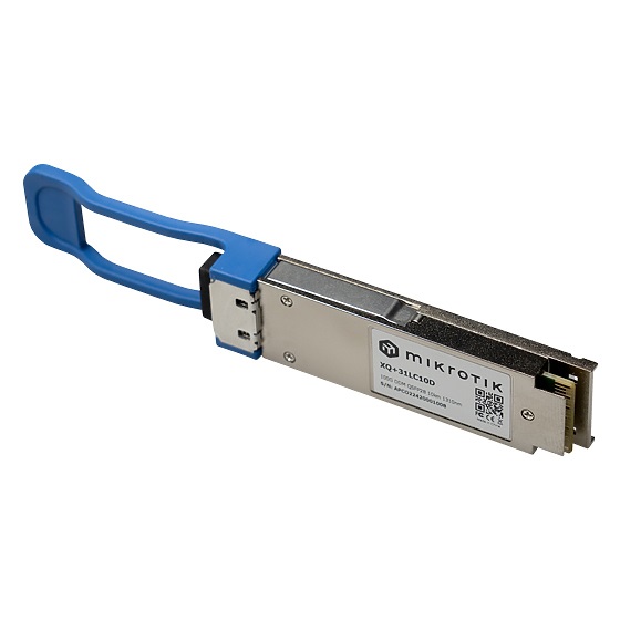 Mikrotik XQ 31LC10D Modulo Ricetrasmettitore Fibra Ottica 100000 Mbit/s QSFP28 1309 nm