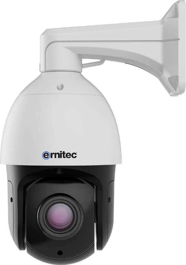 Ernitec 0070-08316 Telecamera di Sicurezza IP Lampadina per Interno ed Esterno, 2592 x 1944 Pixel, Montaggio a Parete, Colori Nero e Bianco, Rotazione 360°