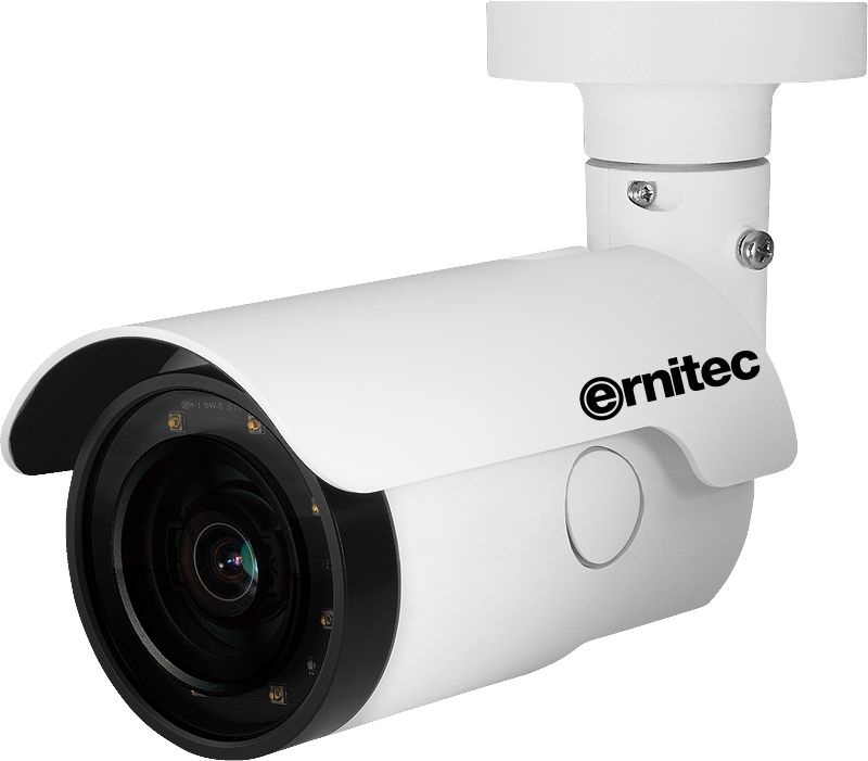 Ernitec 0070-05403-VAXALPR Telecamera di Sorveglianza Bullet 1080P@60fps, 2.7-12mm, Interno ed Esterno, Cablata, Montaggio Soffitto/Parete/Palo