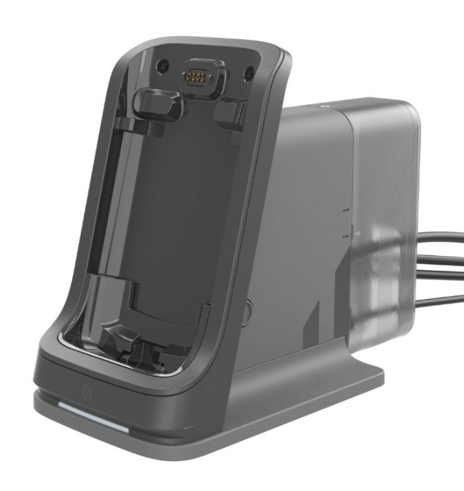 Zebra CRD-NTC5X-1SNWS-01 Docking Station per Smartphone Grigio - Compatibile con TC53, TC58, TC53e, TC58e