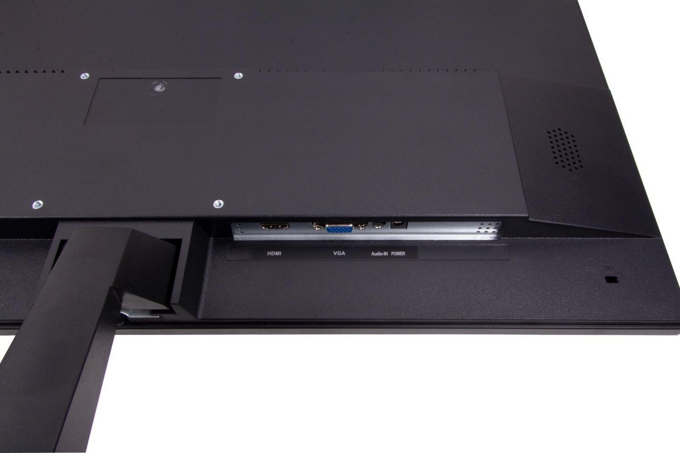 Ernitec 0070-24127-F Monitor PC 27'' (68,6 cm) Full HD 1920 x 1080 LED Frameless per Sorveglianza 24/7 con 1 HDMI 2.0, VGA e 2 Altoparlanti