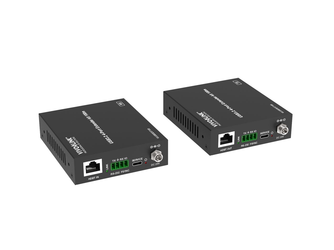 Vivolink Estensore KVM USB 3.2 5Gbit/s 4-Port fino a 100m con Garanzia di 36 mesi