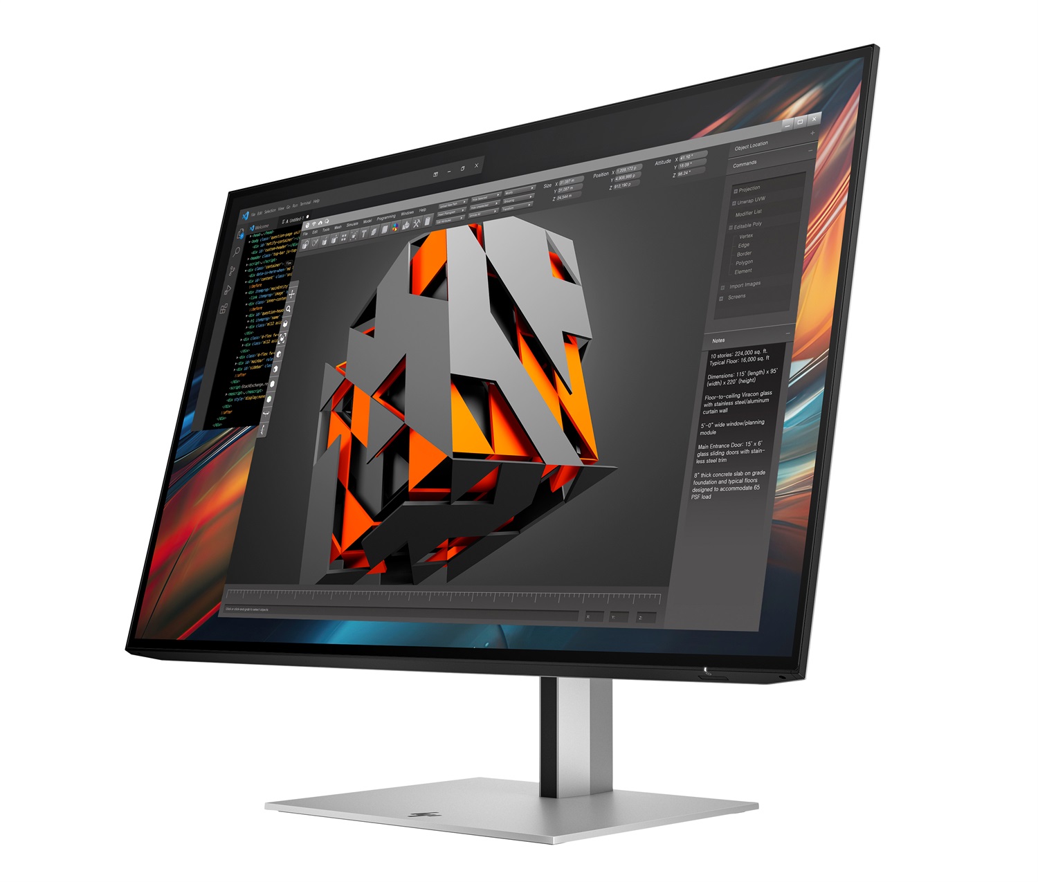 HP Monitor Serie 7 Pro 24'' WUXGA USB-C - Modello 724pu senza PVC