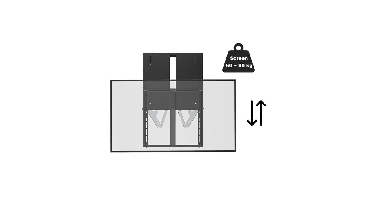 Vivolink VLMW-FLEXI-L Supporti a parete per TV FlexiLift 60-90 kg con Garanzia 60M