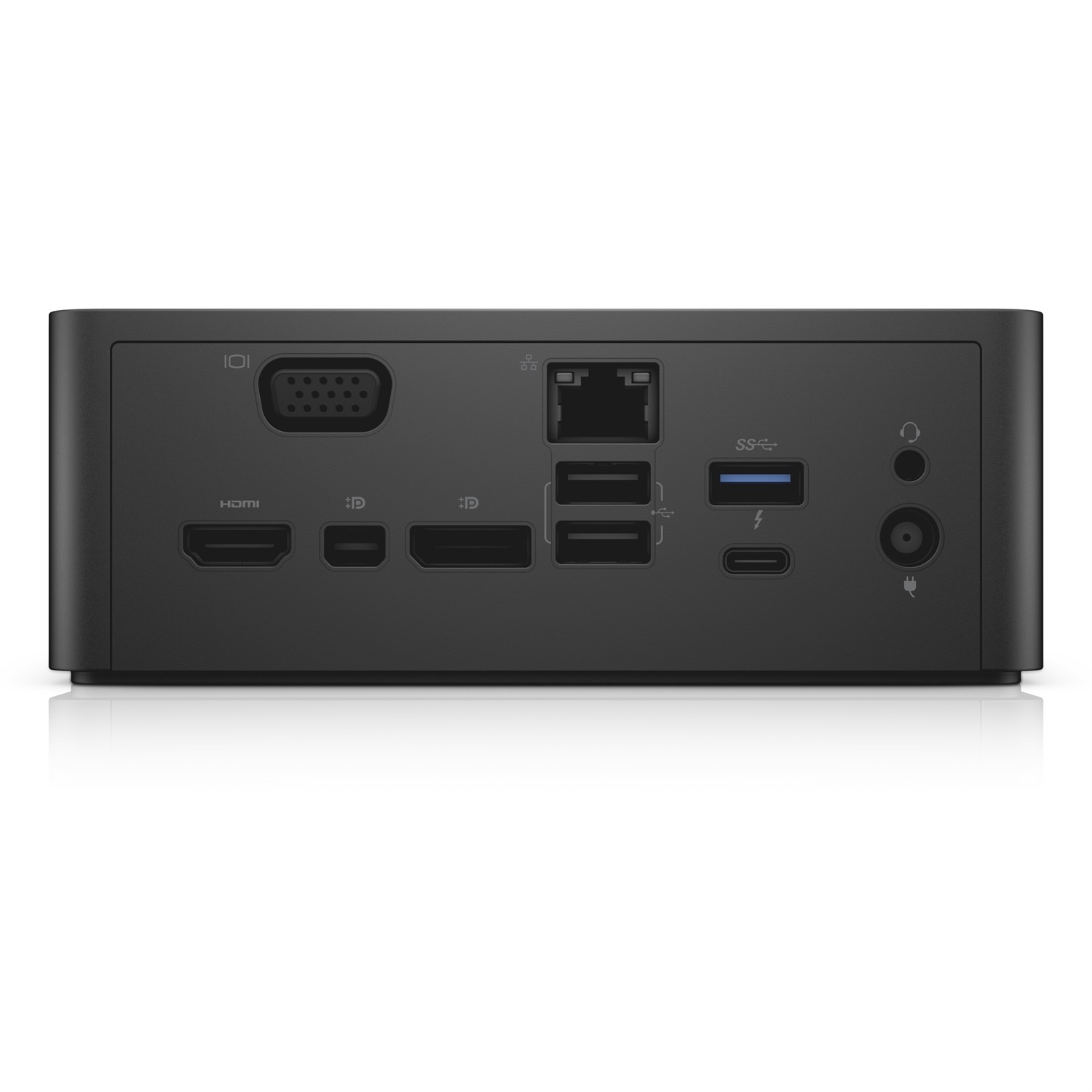 DELL TB16 Docking Station Cablato Thunderbolt 3 con 2 porte USB 2.0, 3 porte USB 3.0, 3 porte HDMI, VGA e microfono - 130 Watts