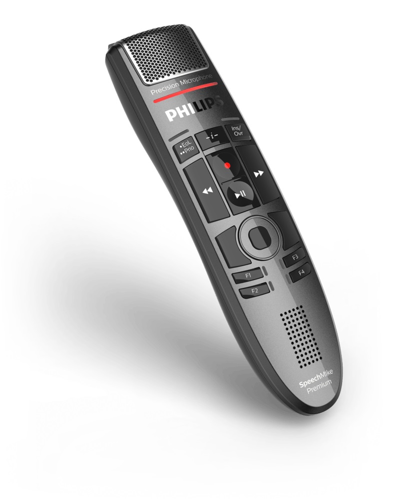 Philips SpeechMike Premium Touch Nero - Microfono Unidirezionale Cablato USB con Sensibilità -37 dB