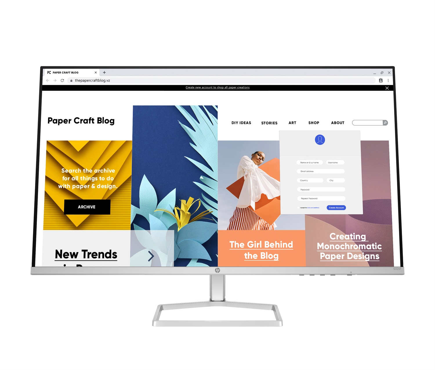 HP Monitor Serie 5 31,5