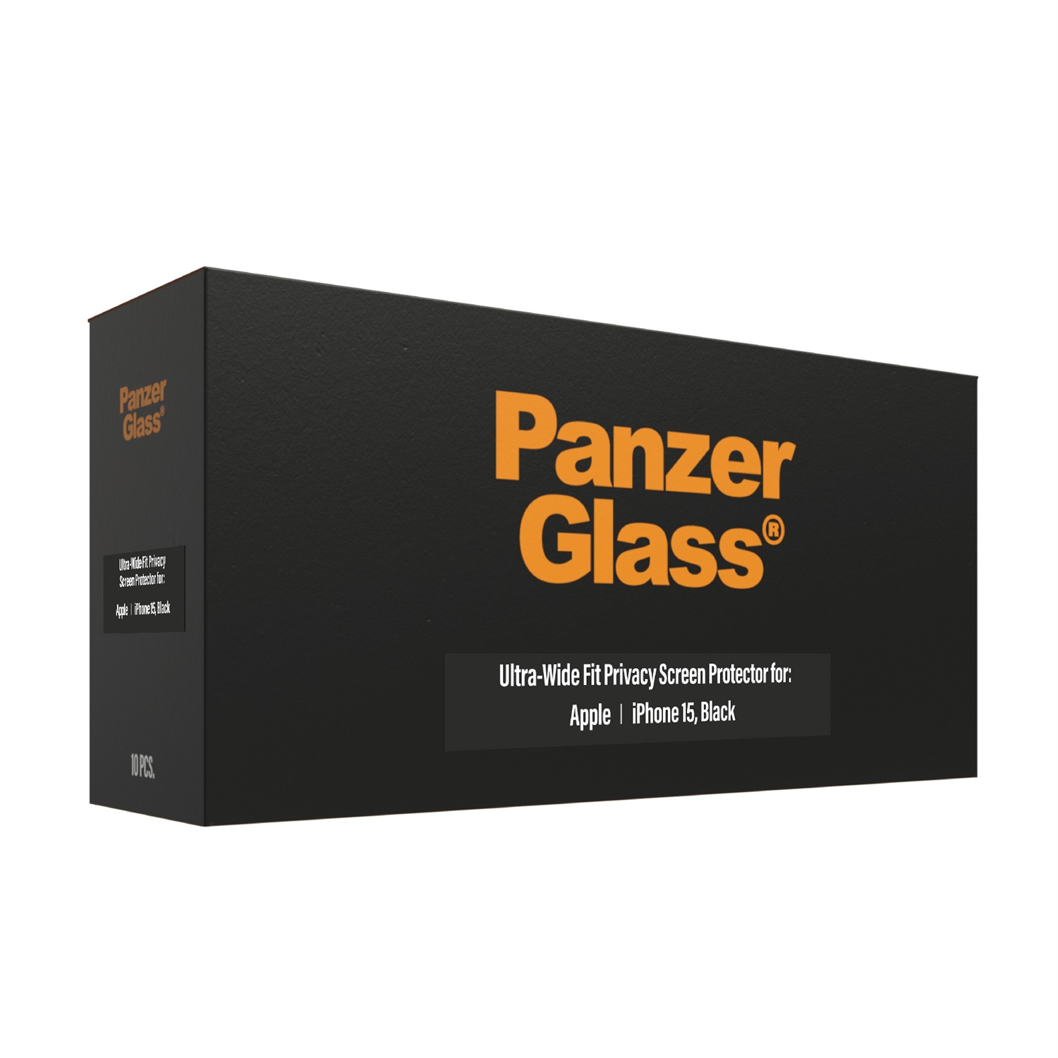 PanzerGlass Privacy Screen Protector per iPhone 15 - Protezione schermo Ultra-Wide Fit e trasparente