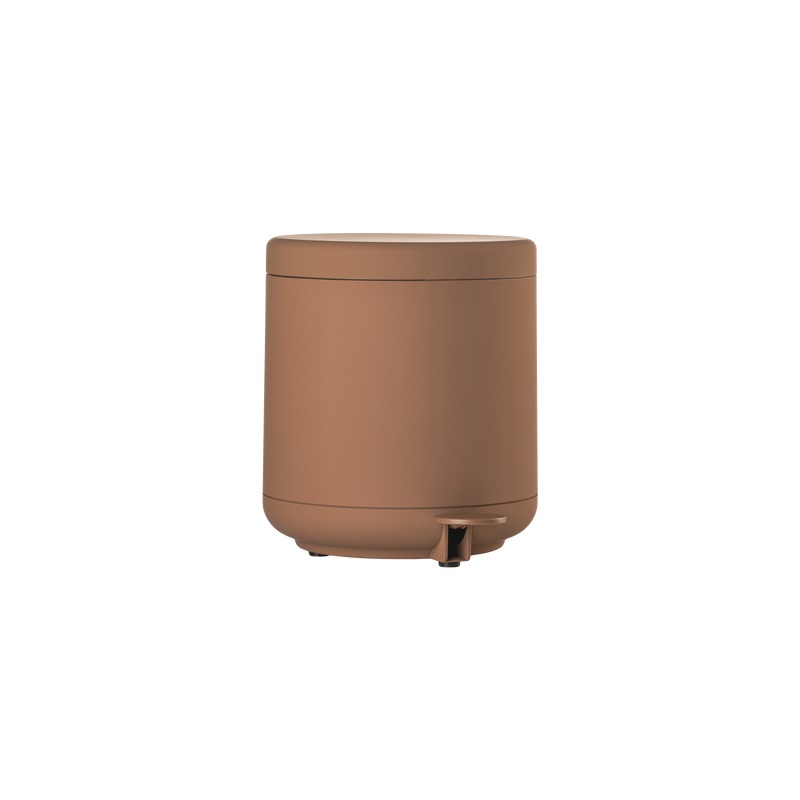 Zone Denmark Ume Pattumiera da Bagno a Pedale 4 L con Coperchio Soft-Close - Terracotta