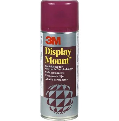 3M Colla spray Scotch® DisplayMount™ extra forte - 400 ml - Adesivo multiuso per fissaggio permanente