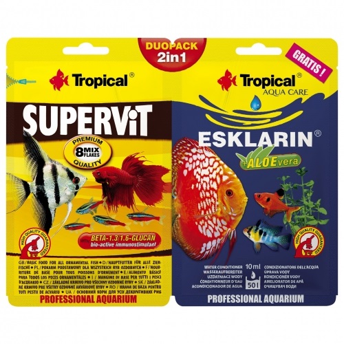Tropical SuperVit 100ml - Mangime Universale in Scaglie per Pesci Onnivori