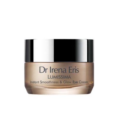 Dr Irena Eris Lumissima Instant Smoothness & Glow Eye Cream - Crema per contorno occhi 15 ml, Antirughe, Distensiva e Illuminante
