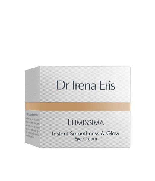 Dr Irena Eris Lumissima Instant Smoothness & Glow Eye Cream - Crema per contorno occhi 15 ml, Antirughe, Distensiva e Illuminante