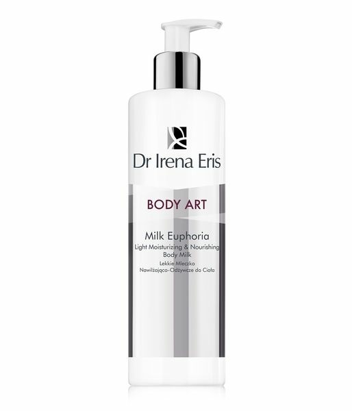 Dr Irena Eris Body Art Milk Euphoria 400 ml - Latte Corpo Idratante e Nutriente, Consistenza Leggera con Estratto di Wakame