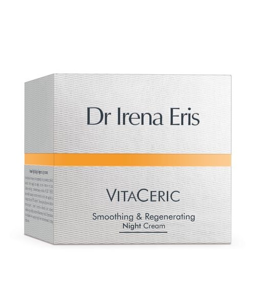 Dr Irena Eris Vitaceric Smoothing & Regenerating Night Cream - Crema da notte 50 ml per donna, pelle universale, rigenerante e levigante