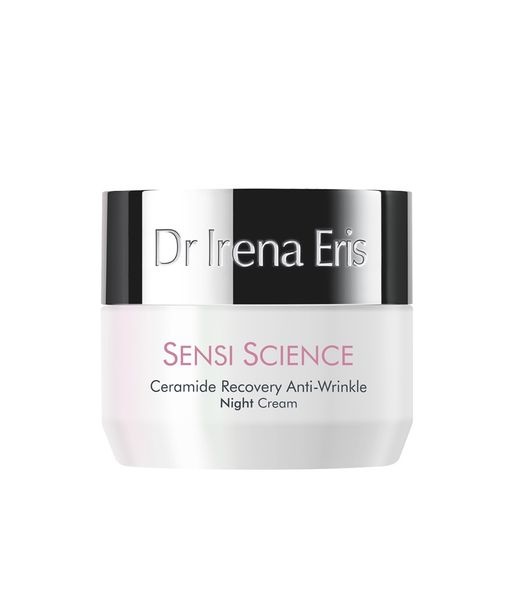 Dr Irena Eris Sensi Science Ceramide Recovery Anti-Wrinkle Night Cream 50 ml - Crema Notte Rigenerante per Pelle Sensibile con Sensi Magnolol-H