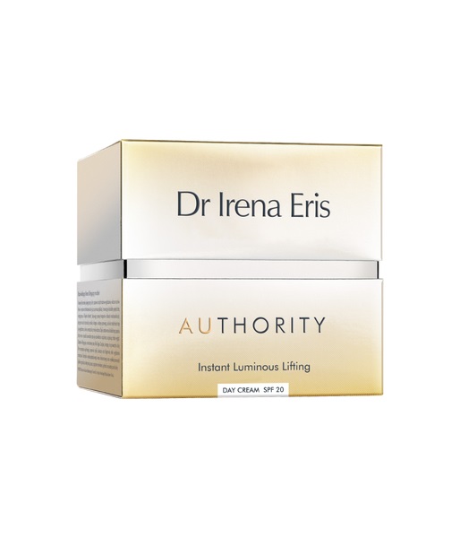 Dr Irena Eris Authority Instant Luminous Lifting Day Cream SPF 20 - Crema da giorno 50 ml con effetto ringiovanente e pelle radiosa