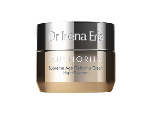 Dr Irena Eris Authority Supreme Age Delaying Cream Crema da Notte 50 ml - Trattamento Antirughe con Peptide Colloidale d'Oro