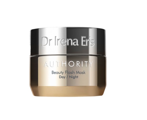 Dr Irena Eris Authority Beauty Flash Mask - Maschera Viso Rivitalizzante Istantanea 50 ml con Peptide Colloidale d'Oro